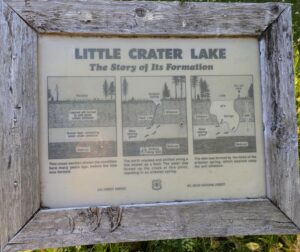 Little Crater Lake History