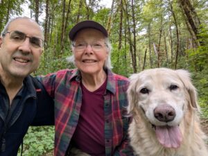 Hiking with Penny